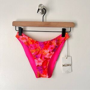 Show Me Your MUMU Pink Floral Bikini Bottom